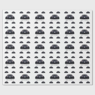 Stanced Nissan 350Z Widebody JDM Automotive Art Wrapping Paper