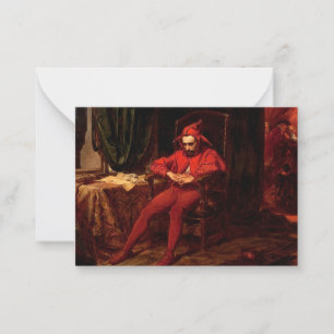 Stanczyk during a Ball at the Court of Queen Bona Card