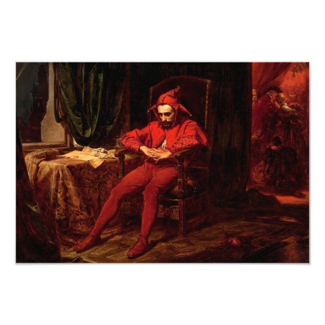 Stanczyk during a Ball at the Court of Queen Bona Photo Print (Front)