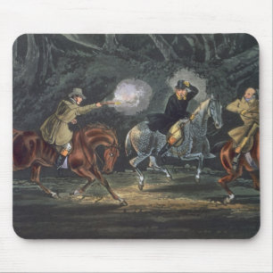 Stand and Deliver, aquatinted by E. Duncan Mouse Mat