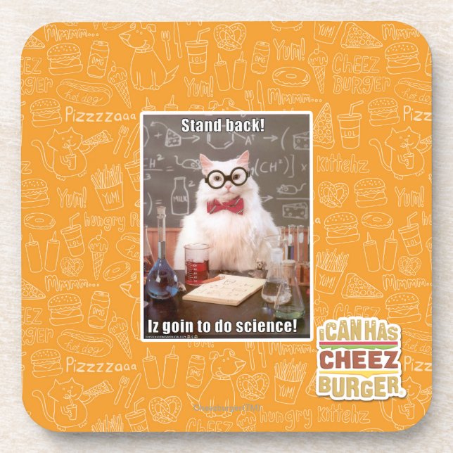 Stand back! coaster (Front)