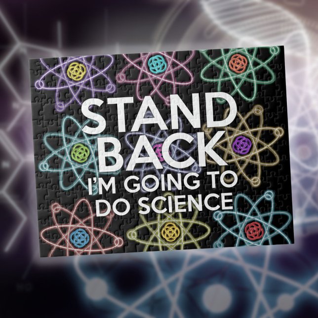 STAND BACK I'M GOING TO DO SCIENCE JIGSAW PUZZLE (STAND BACK I'M GOING TO DO SCIENCE JIGSAW PUZZLE)