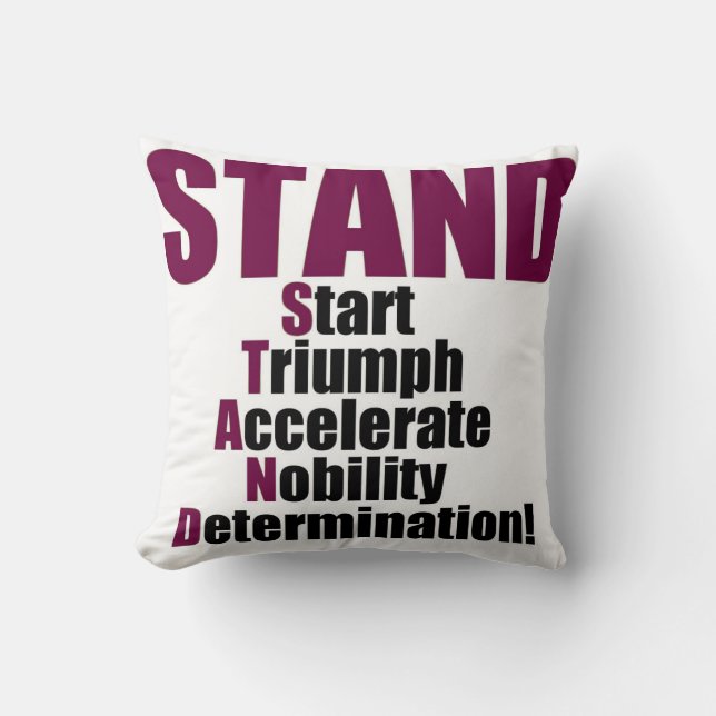STAND Collection Cushion (Front)