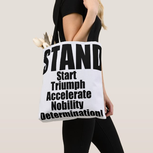 STAND Collection Tote Bag (Close Up)