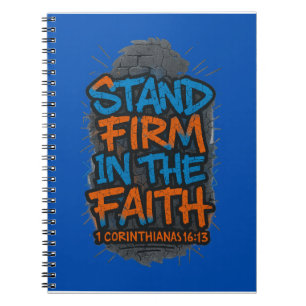 “Stand Firm” – 1 Corinthians 16:13 Notebook
