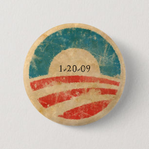 Stand For Change 1-20-09 6 Cm Round Badge