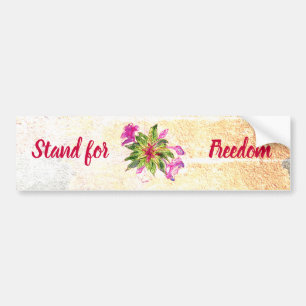 Stand for Freedom Balsam Bouquet Bumper Sticker