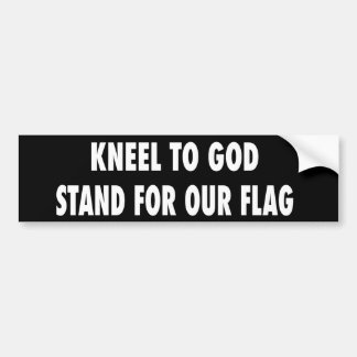 Stand for Our Flag Bumper Sticker
