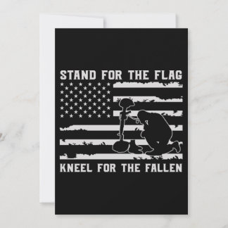 Stand For The Flag Kneel For The Fallen Save The Date