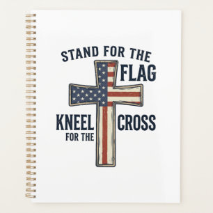Stand for the Flag Patriotic Cross Design_1 Planner