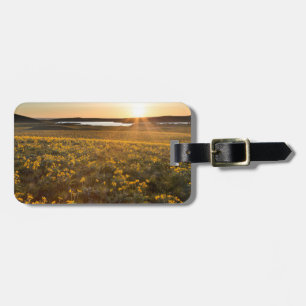 Stand Of Arrowleaf Balsamroot Wildflowers Luggage Tag