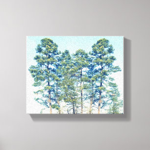 Stand Of Trees Canvas Print