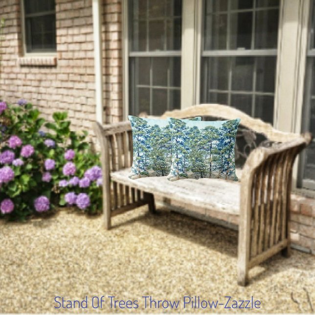 Stand Of Trees Cushion (Creator Uploaded)
