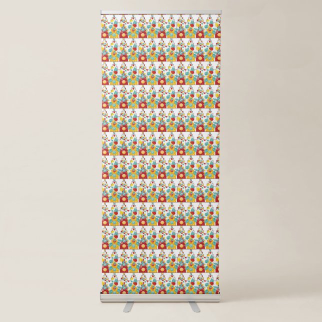 Stand Out at Elevate Your Brand with  Retractable Banner (Front)