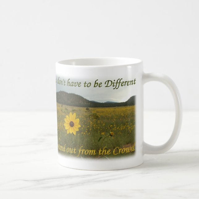 Stand Out from the Crowd Coffee Mug (Right)