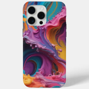 Stand Out in Style: Eye-Catching Abstract iPhone 15 Pro Max Case