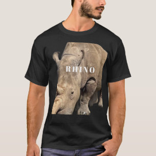Stand Out in Style with Rhino Print Safari Shirt