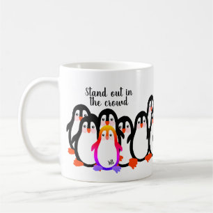 Stand out in the Crowd Penguin Coffee Mug