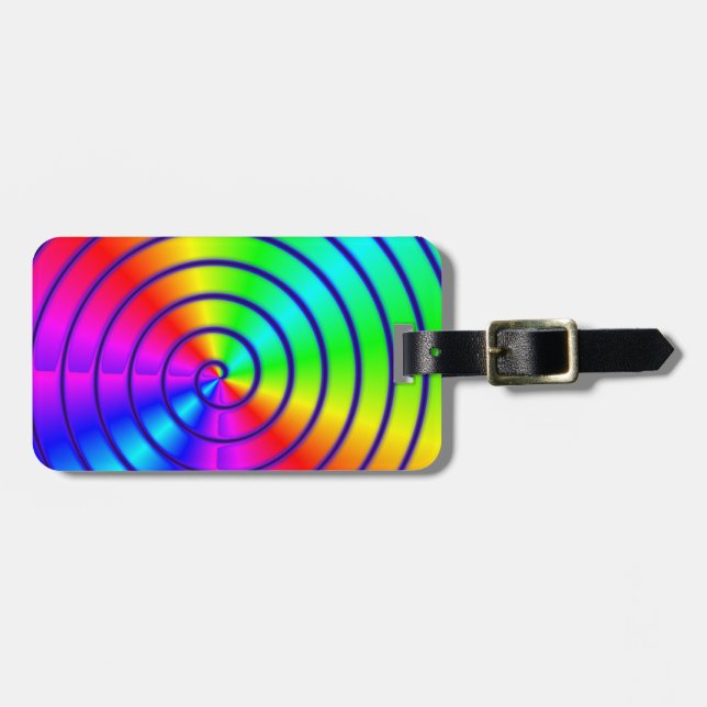 Stand out luggage tag (Front Horizontal)