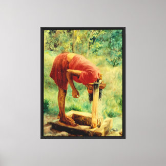 Stand Pipe Canvas Print