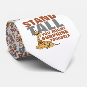 Stand Tall, Giraffe Tie