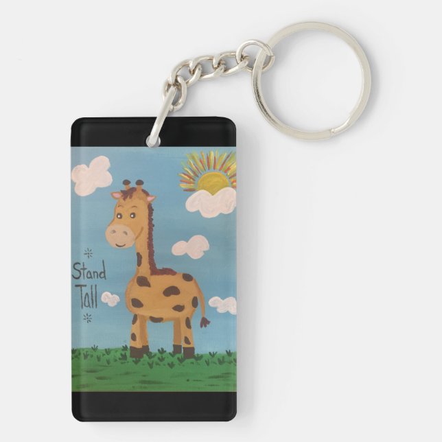 "Stand Tall" Keychain (Back)