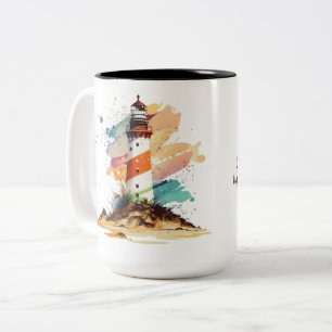 "Stand Tall Like a Lighthouse" Mug