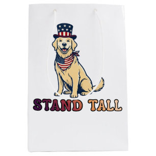 STAND TALL MEDIUM GIFT BAG