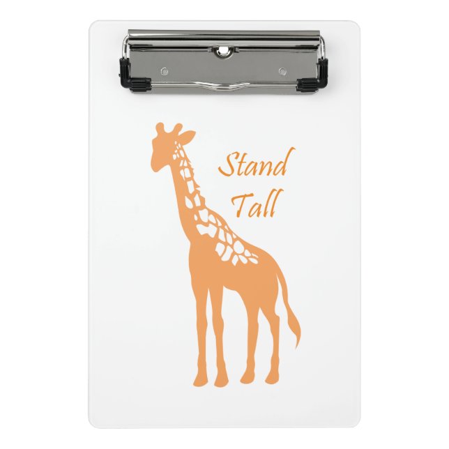 Stand Tall Mini Clipboard (Front)