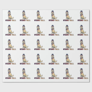 STAND TALL WRAPPING PAPER