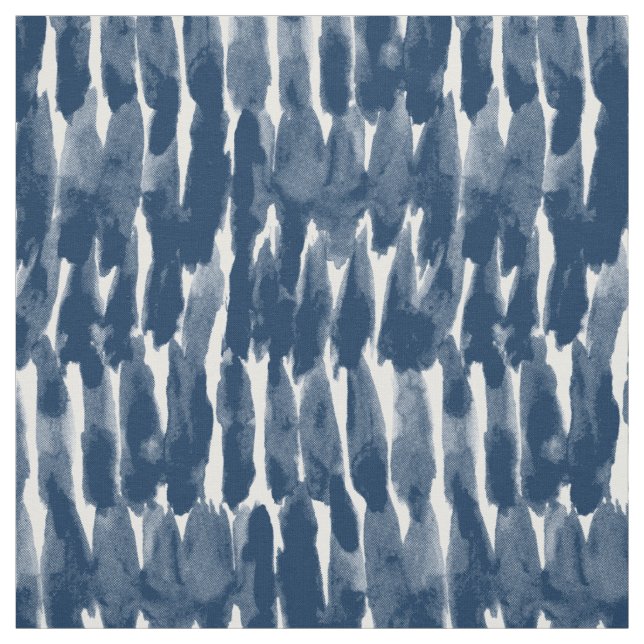 STAND UP Abstract Navy Coordinate Fabric (Swatch)