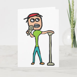 Stand Up Comedy Card