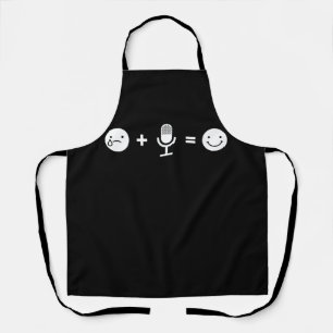 Stand-Up Comedy Makes Happy Funny Gift Comedian Ka Apron