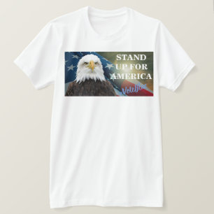 STAND UP FOR AMERICA  #VoteBlue T-Shirt