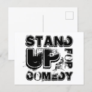 Stand Up For Comedy, Jester Postcard