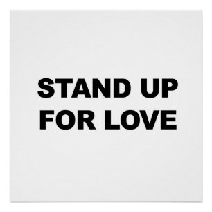 Stand Up for LOVE Poster