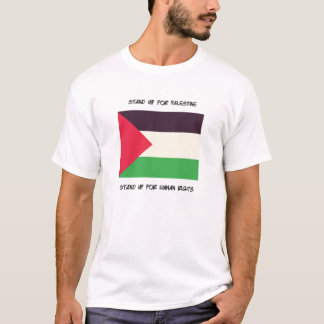 Stand Up For Palestine - Flag T-shirt