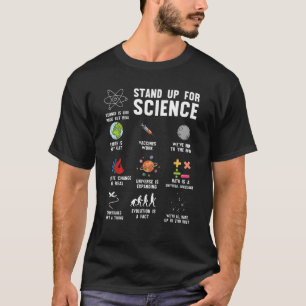 Stand Up For Science Science Climate Change T-Shirt
