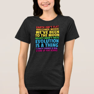 'Stand Up For Science' Tri-Blend Shirt