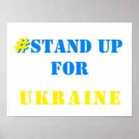 # Stand Up For Ukraine - Freedom - Ukrainian Flag