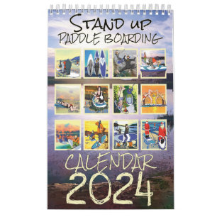 Stand Up Paddle Board Calendar 2024