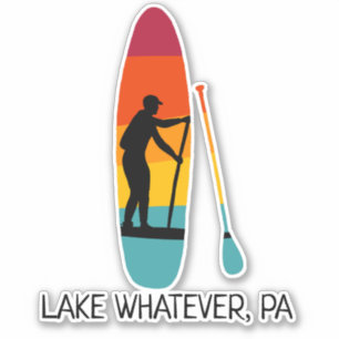 Stand Up Paddle Board SUP Custom Text