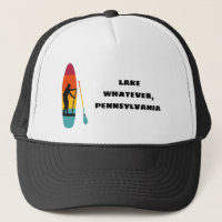 Stand Up Paddle Board SUP Custom Text Souvenir