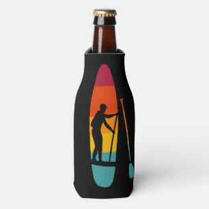 Stand Up Paddle Board SUP Personalised Bottle Cooler