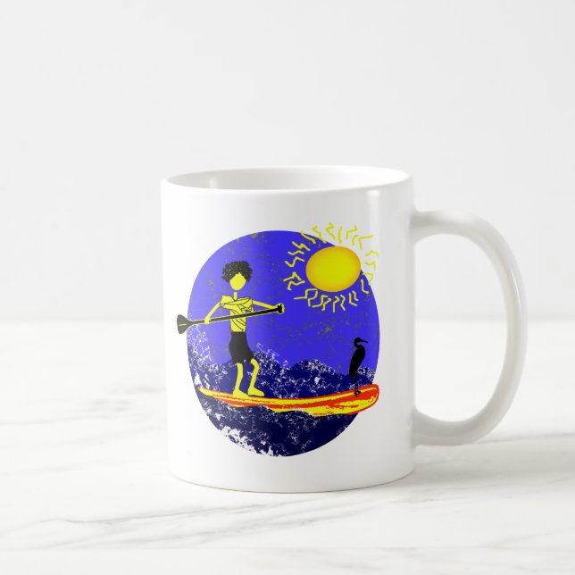 Stand Up Paddle Design Coffee Mug (Right)