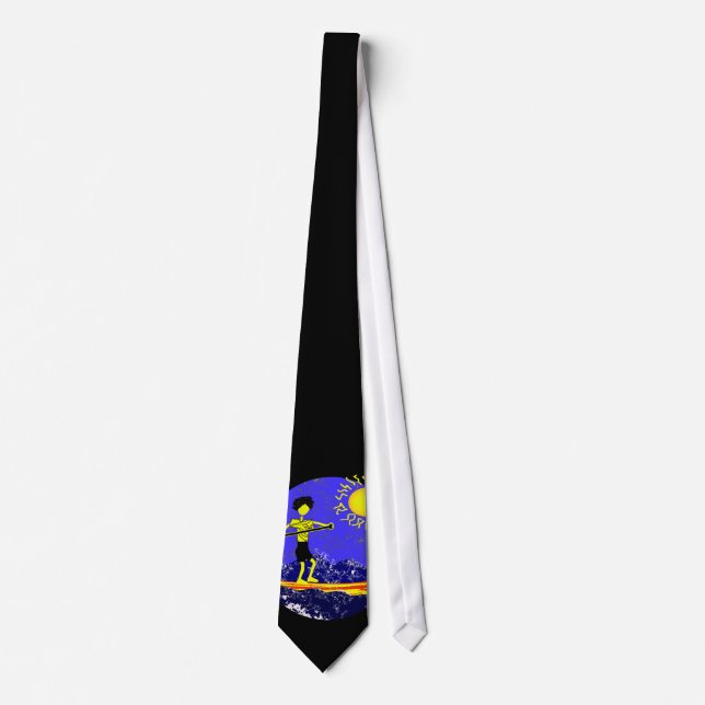 Stand Up Paddle Design Tie (Front)