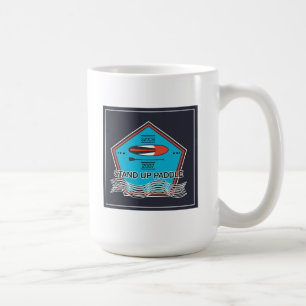 Stand Up Paddle Poster Coffee Mug