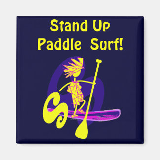 Stand Up Paddle Surf Design Magnet