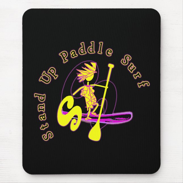 Stand Up Paddle Surf Mouse Mat (Front)