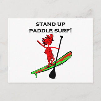 Stand Up Paddle Surf! Postcard